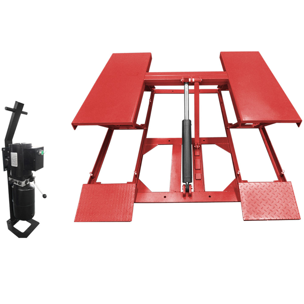 U-H25 Pantograph Scissor Lift,Safety valve for anti-explosion of hydraulic system.