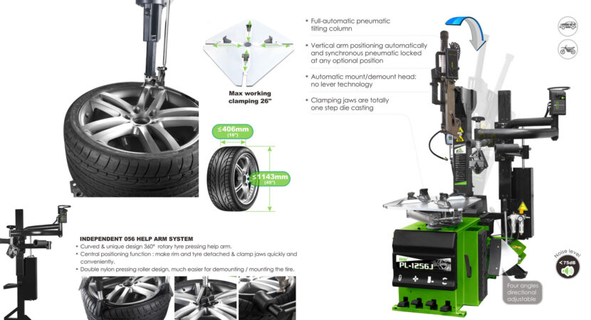 Hot Sale and Professional Tire Changer – PL-1256ITJ Tire Changer