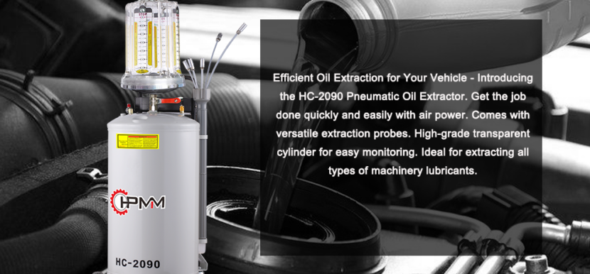 Streamline Your Oil Change Process with the HC-2090 Pneumatic Oil Extractor