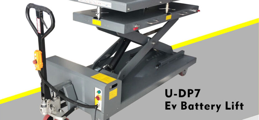 The Future of Electric Vehicle Maintenance Introducing the U-DP7 EV Battery Lift Table