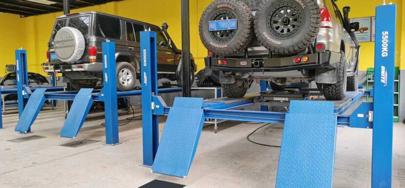 5 Benefits of Using a 4-Post Car Lift in a Small Garage
