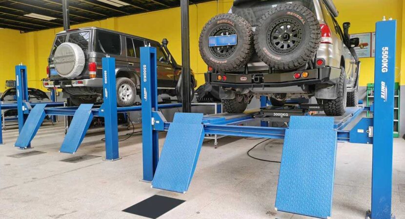5 Benefits of Using a 4-Post Car Lift in a Small Garage