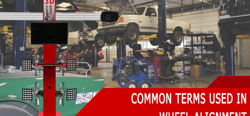 COMMON TERMS USED IN WHEEL ALIGNMENT