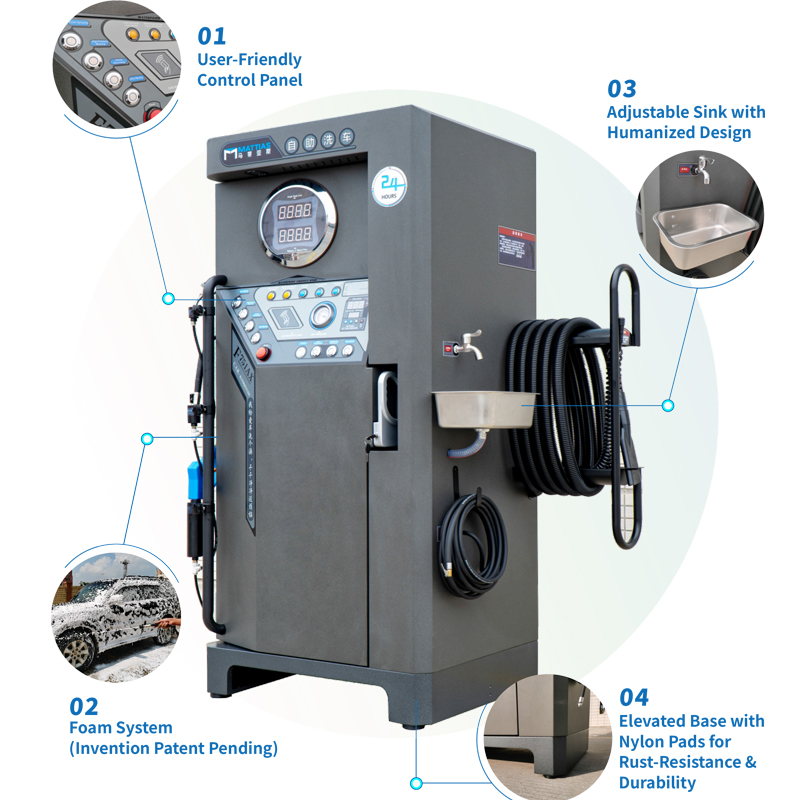 M-F761AX Self service Car Wash Machine 3 M-F761AX Self service Car Wash Machine - Image 3