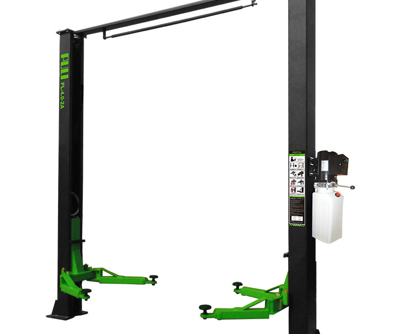 PL-4.0-2A 2 Post Lift Arch Type Clear Floor Two Post Vehicle Lift