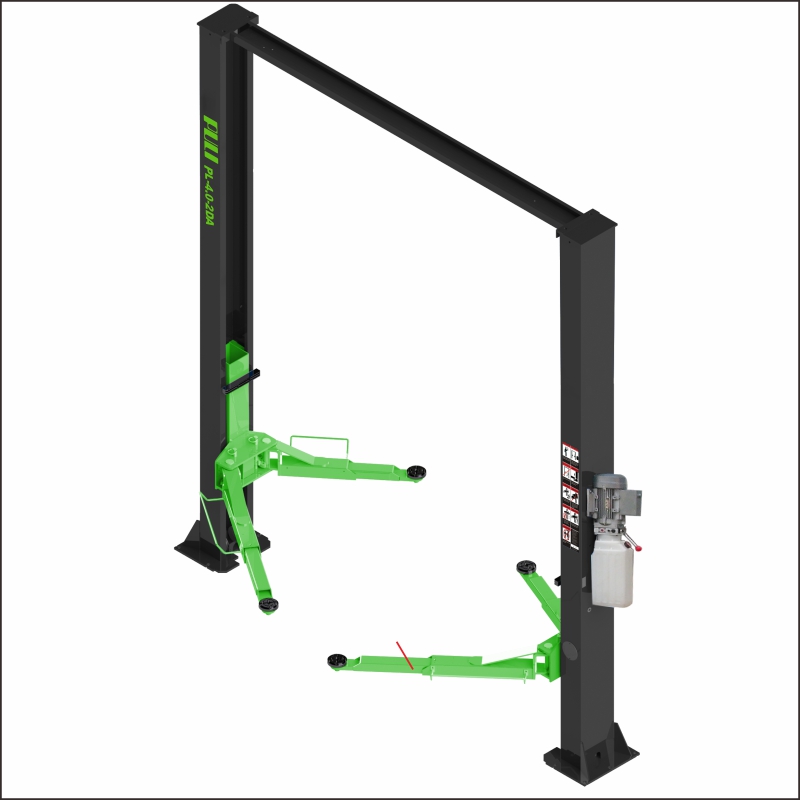 PL-4.0-2DA 2 Post Lift Arch Type Clear Floor Two Post Vehicle Lift 1 PL-4.0-2DA 2 Post Lift Arch Type Clear Floor Two Post Vehicle Lift