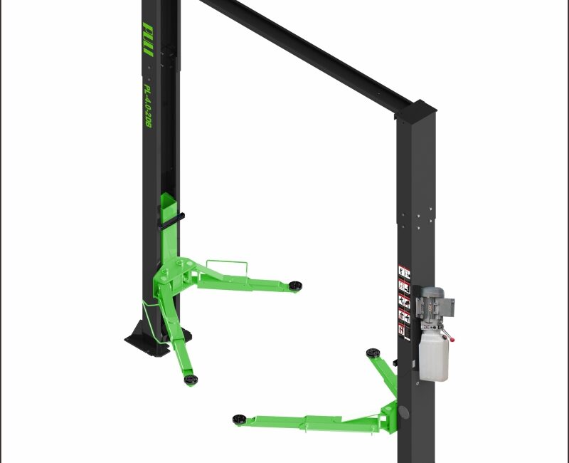 PL-4.0-2DB 2 Post Lift Arch Type Clear Floor Two Post Vehicle Lift