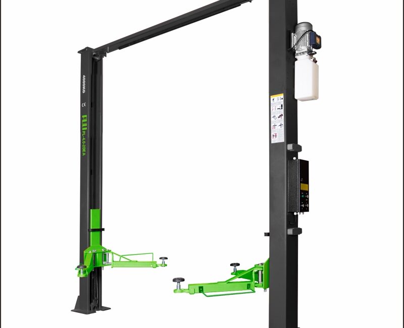 PL-4.0-EF 2 Post Lift True Assymmetric Clear Floor Two Post Vehicle Lift