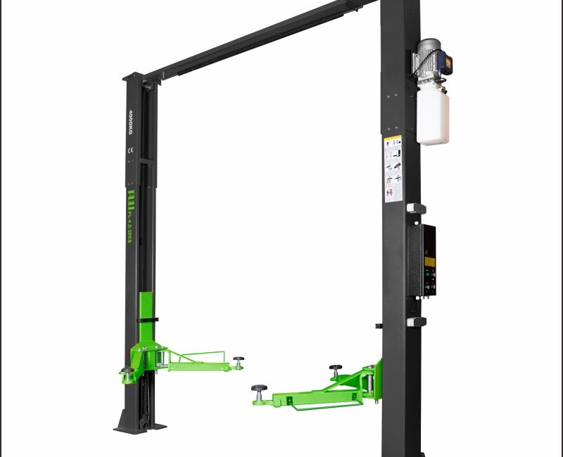 PL-4.0-2DEB 2 Post Lift Arch Type Clear Floor Two Post Vehicle Lift
