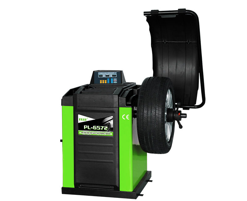 PL-6572 self-calibrating computer wheel balancer