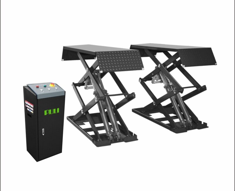 3.0 T Capacity Scissor Lift PL-B30 Ultra-Thin Wheel Free Scissor Lift
