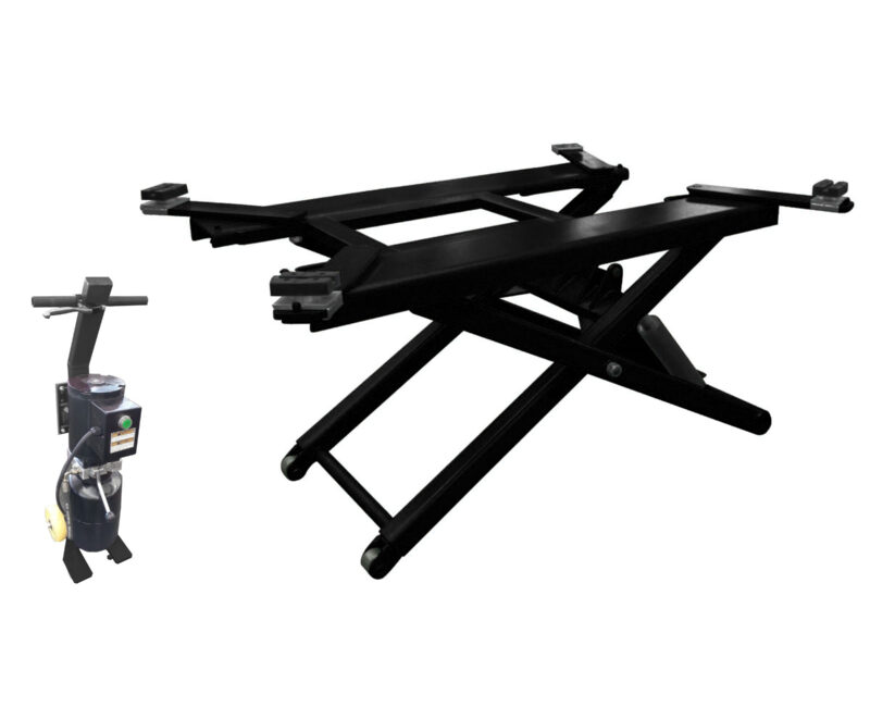 3.0 T Capacity Scissor Lift PL-B30M Ultra-Thin Wheel Free Scissor Lift