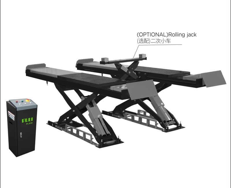 3.5 T Capacity Scissor Lift PL-C35 Wheel Alignment Lift