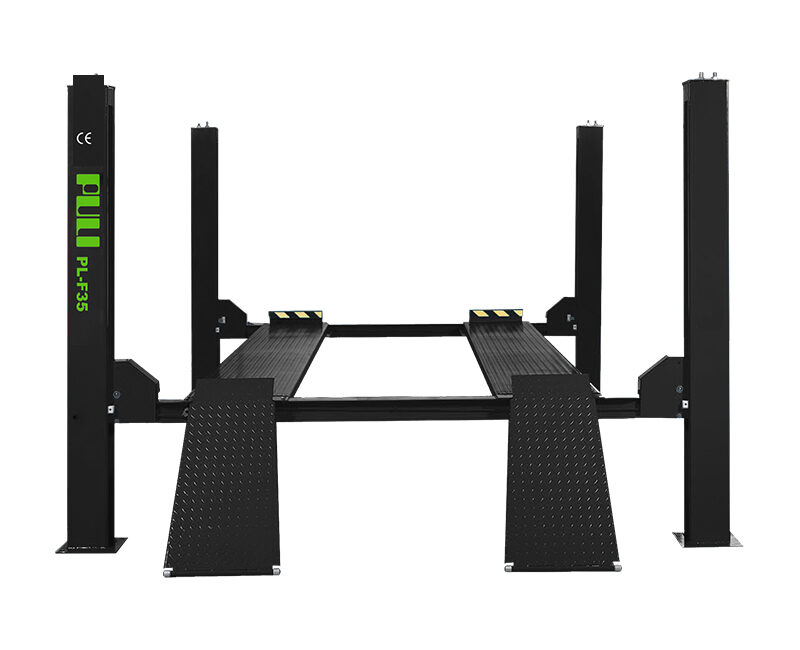 PL-F35 4 Post Lift 3.5 T Capacity Four Post Vehicle Lift