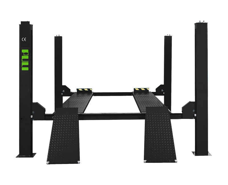 PL-FS40 4 Post Lift Includes Rolling Jack 4.0 T Capacity Four Post Vehicle Lift