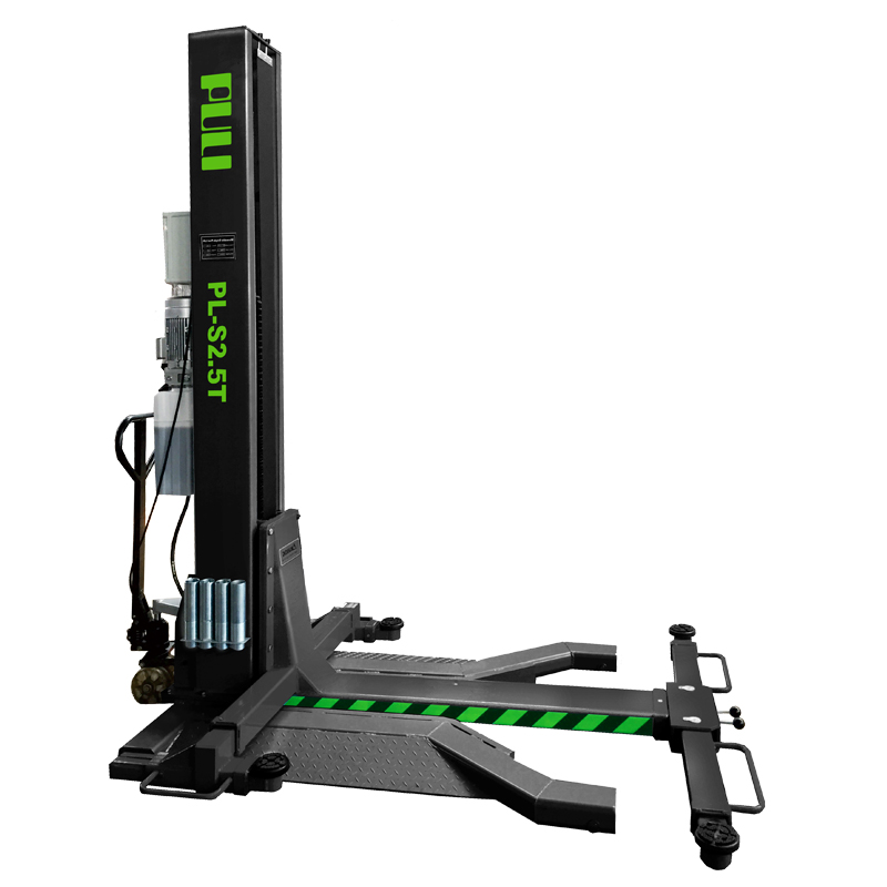 Single Post Lift PL-S2.5T Mobile Column Lift System 1 Single Post Lift PL-S2.5T Mobile Column Lift System