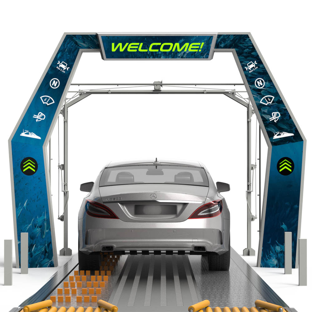SD1800Q-40 40m Conveyor Car Wash Equipment 2 SD1800Q-40 40m Conveyor Car Wash Equipment - Image 2