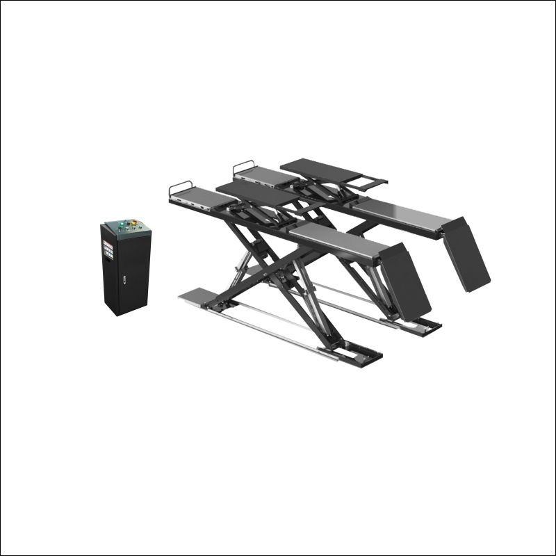 4.0 T Capacity Scissor Lift PL-S40A Super Low Profile Alignment lift 1 4.0 T Capacity Scissor Lift PL-S40A Super Low Profile Alignment lift