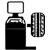 wheel balancer black