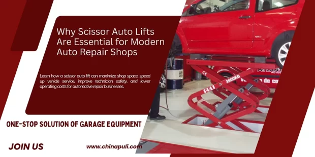 5 Benefits of a Scissor Auto Lift: Improve Productivity, Safety and Space Efficiency